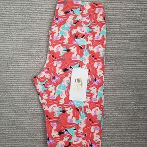 Lularoe os Disney ariel leggings